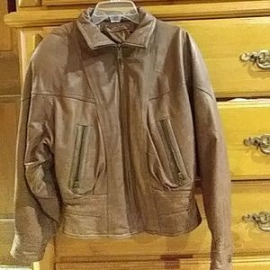 Vintage Wilson leather bomber jacket